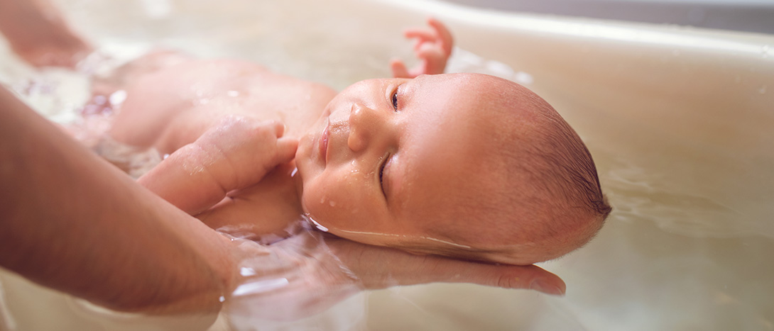 Banho Bebé Recém Nascido