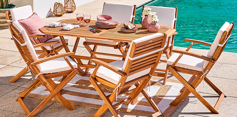 Mobiliário decoração de verão