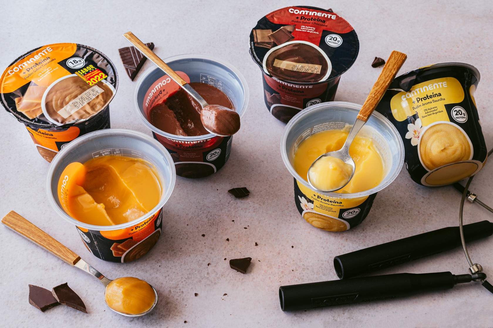 Pudins Proteicos