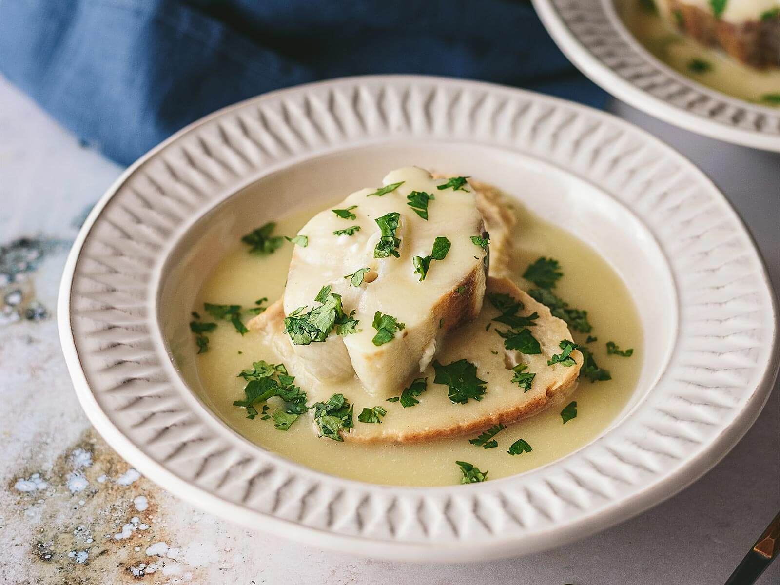 Sopa de Cação à Alentejana
