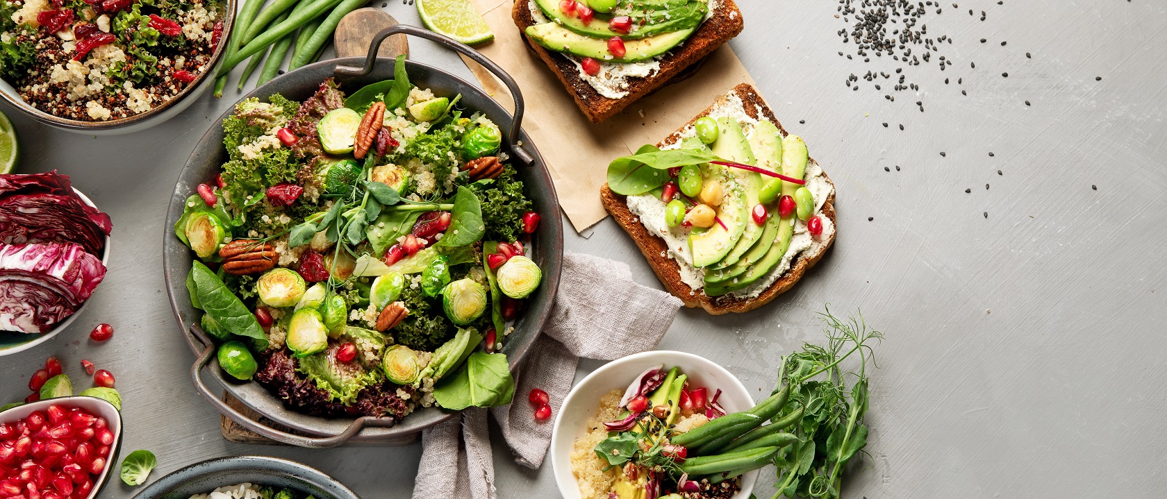 Acompanhamentos Saudáveis