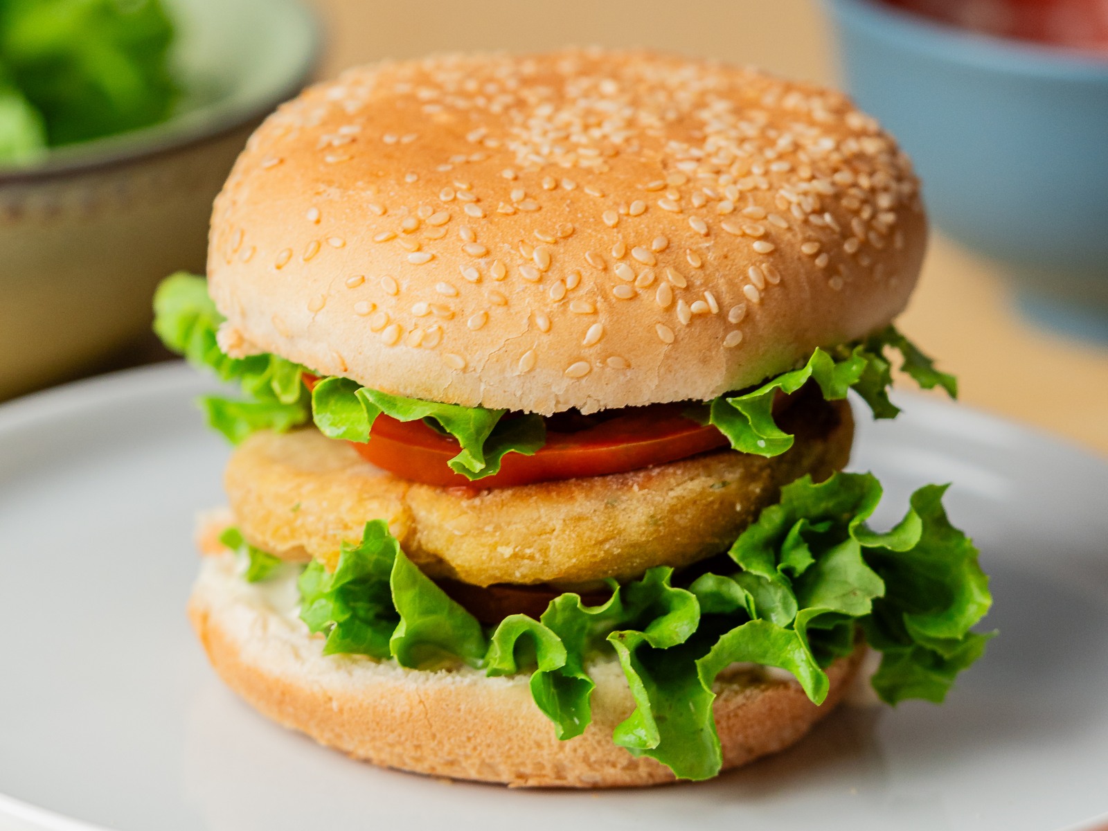 imagem de Hambúrguer Vegetariano