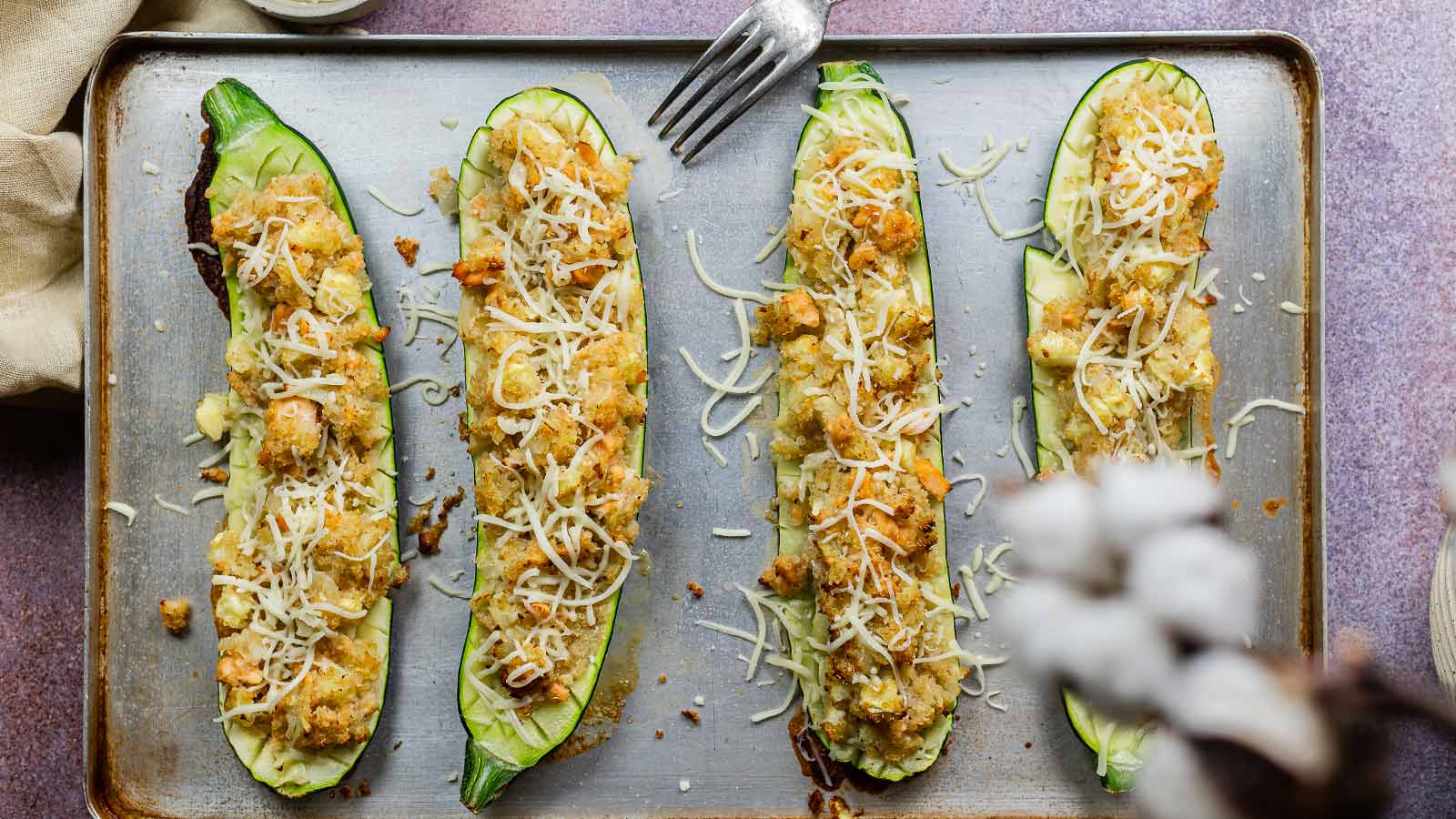 Courgete Recheada Quinoa