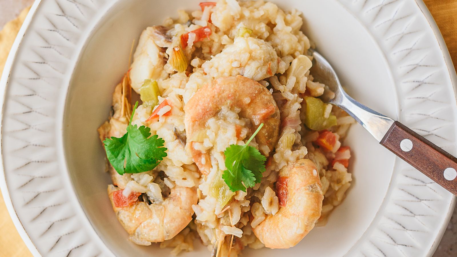 Arroz de Tamboril e Gambas