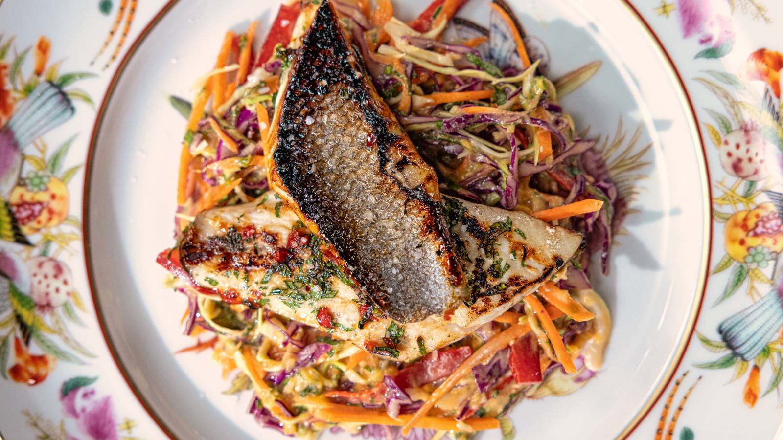 Filetes de Robalo com Ervas Aromáticas